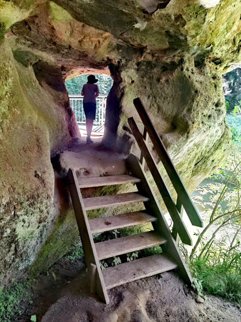 Deutschland Sehenswürdigkeiten in Franken: Die Schwarzachklamm