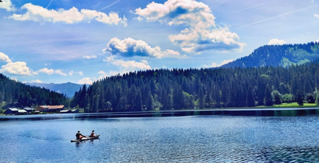 Deutschland Sehenswürdigkeiten am Wasser: Der Spitzingsee