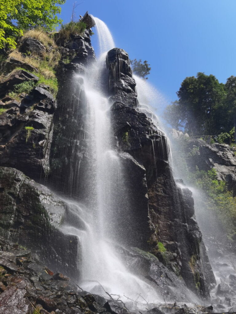 Deutschland Sehenswürdigkeiten in Thüringen: Der Trusetaler Wasserfall