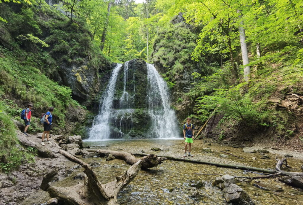 Deutschland Sehenswürdigkeiten in Bayern: Die Josefsthaler Wasserfälle