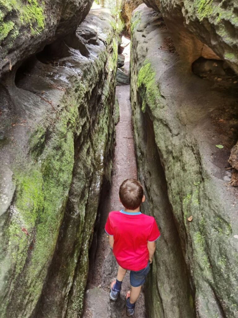 Deutschland Sehenswürdigkeiten in der Natur: Das Felsenlabyrinth