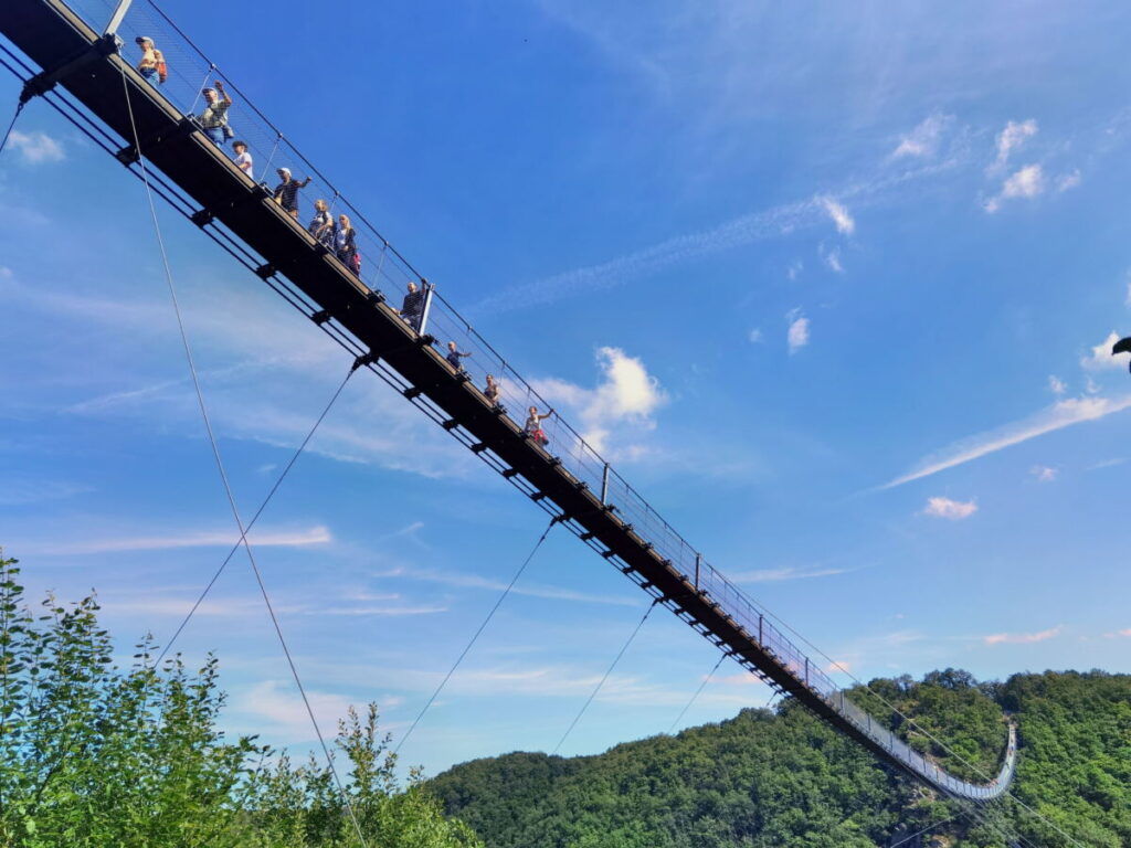 Geierlay Hangbrug Duitsland - 360 meter lang