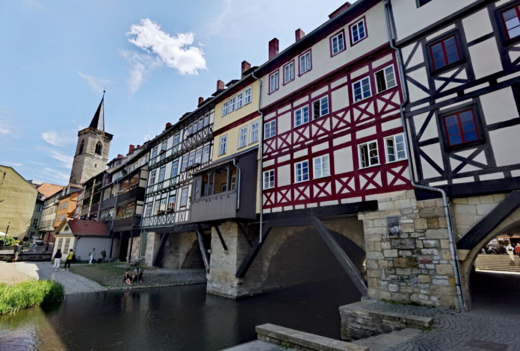 Brücken Deutschland, die du einmal besuchen solltest: Die Krämerbrücke in Erfurt