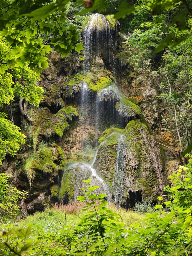 Bad Uracher Wasserfall in der Schwäbischen Alb