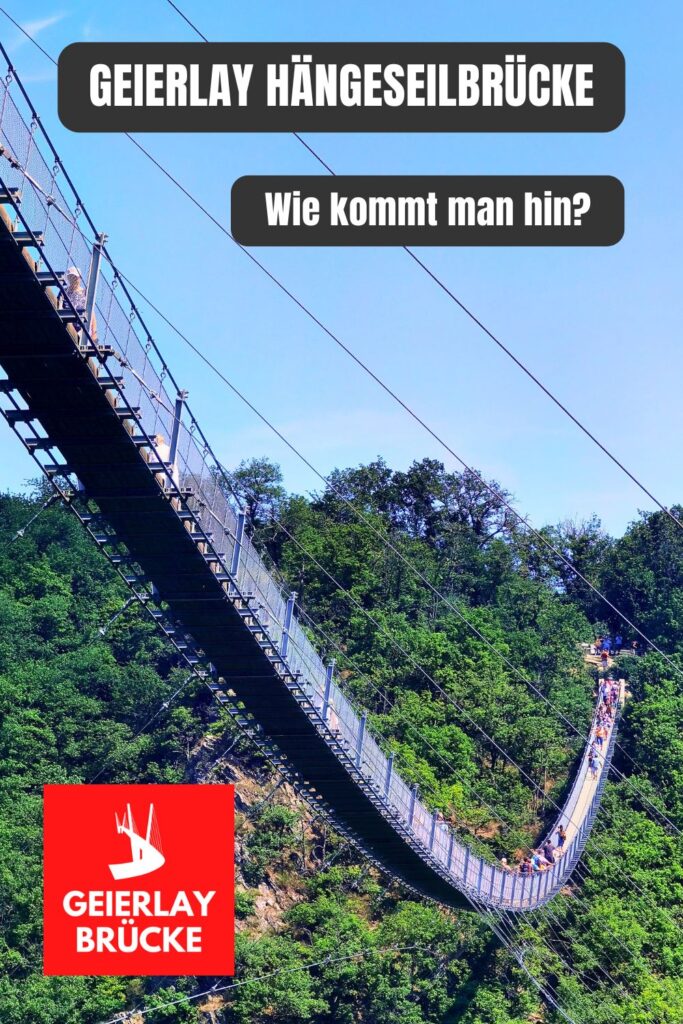 Geierlay Brücke Anfahrt